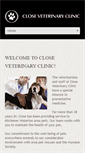 Mobile Screenshot of closevetclinic.com
